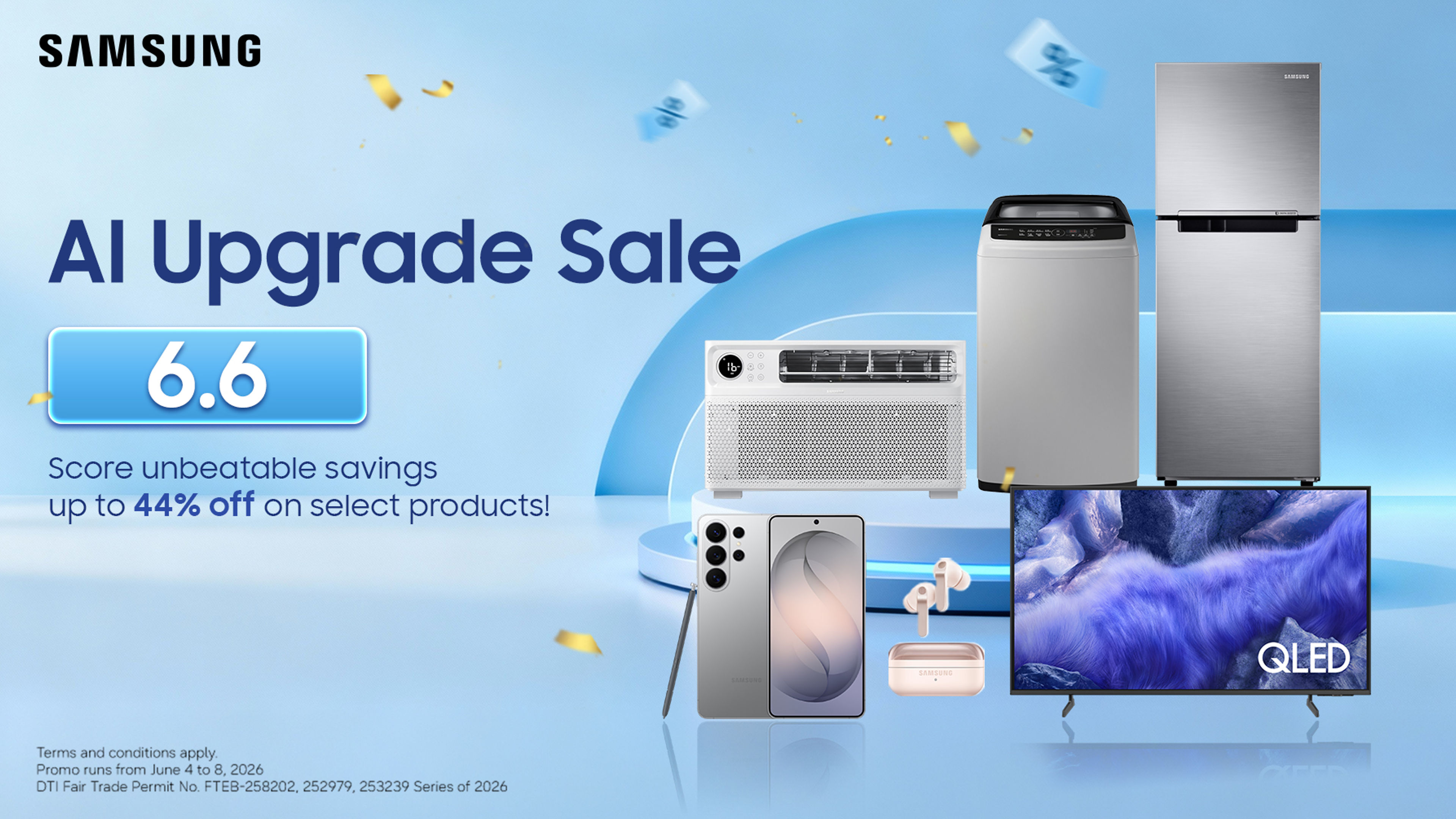 Samsung 6.6 sale banner