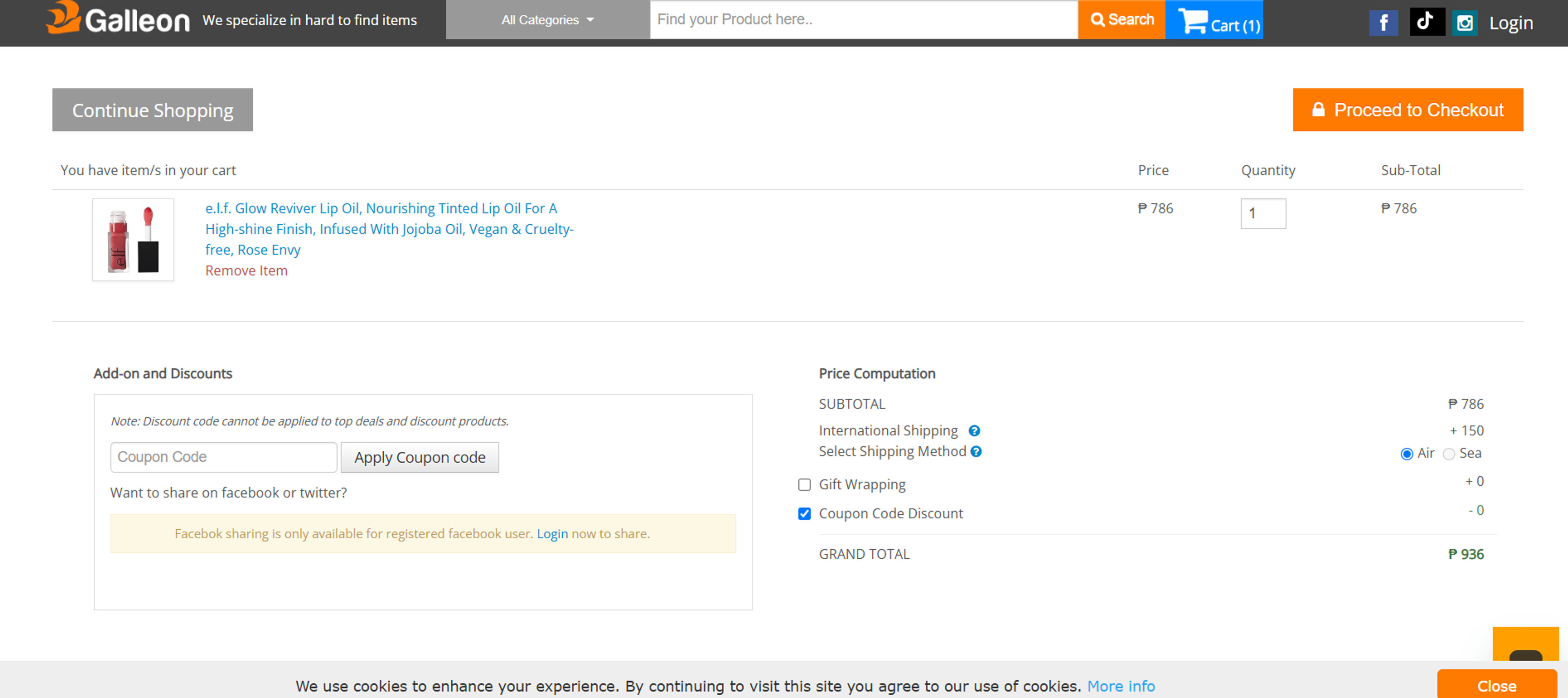 How to Use Coupon for Galleon.ph