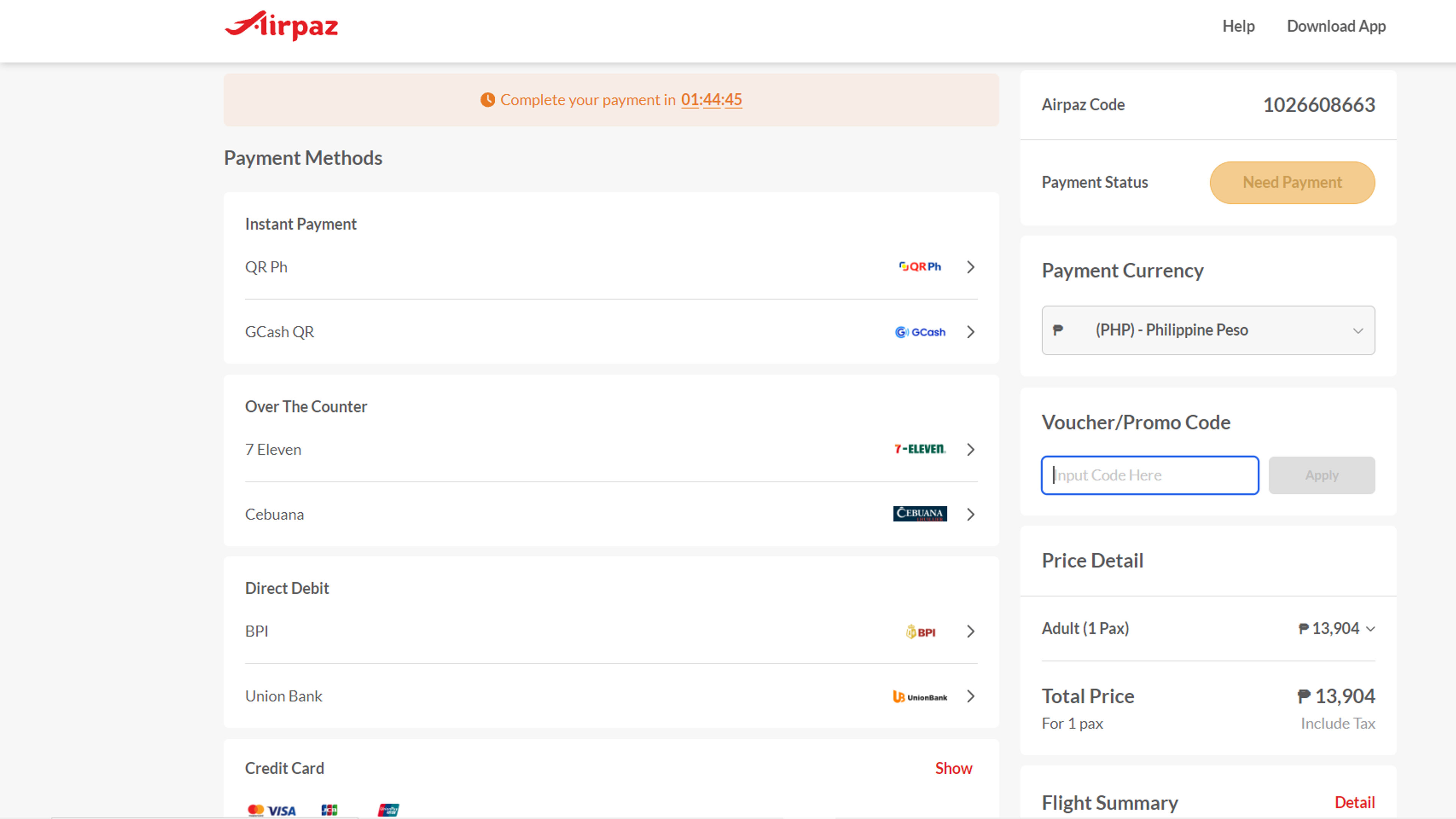 How to use coupon for Airpaz
